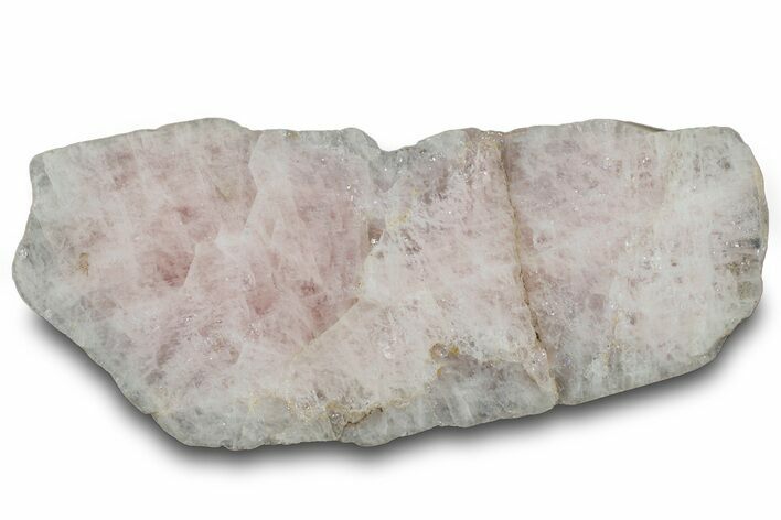 Polished Pink Kunzite Section - Western Australia #314361